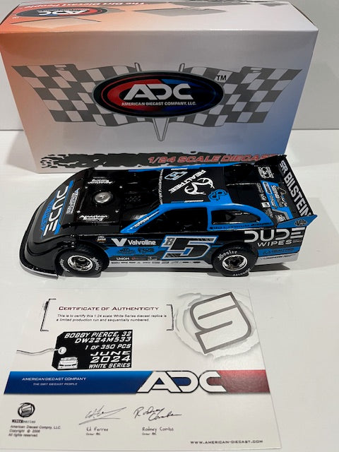 1/24 ADC 2024 #B5 Brandon Sheppard Dude Wipes Dirt Late Model