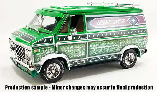 1/18 1974 CHEVROLET G-SERIES VAN - EMERALD EXPRESS