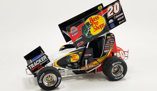 PRE ORDER- 1/18 ACME 2024 Danny Lasoski #20 Bass Pro Shop Sprint Car