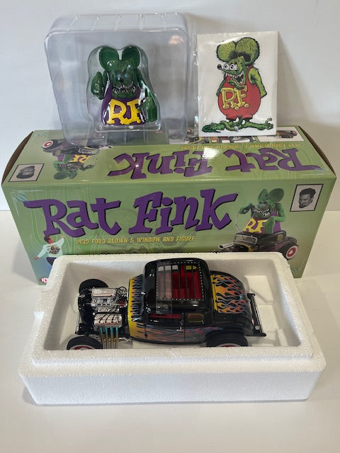 Acme 1/18 1932 Ford Rat Fink 5 Window Blown Coupe