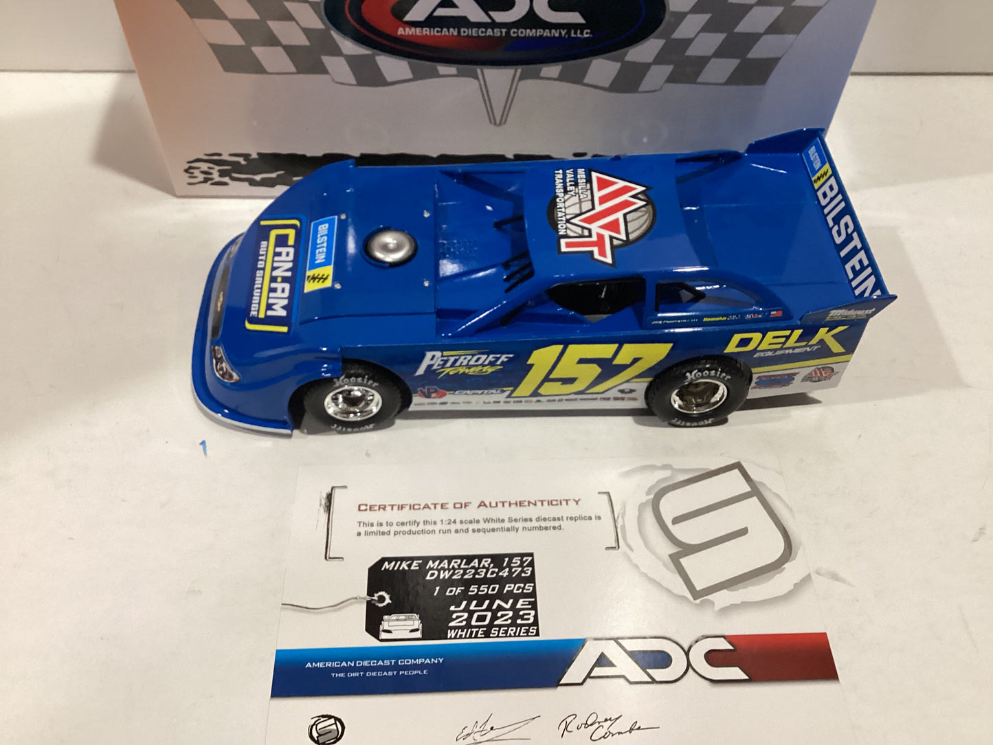 1/24 ADC Mike Marlar 2023 Dirt Late Model