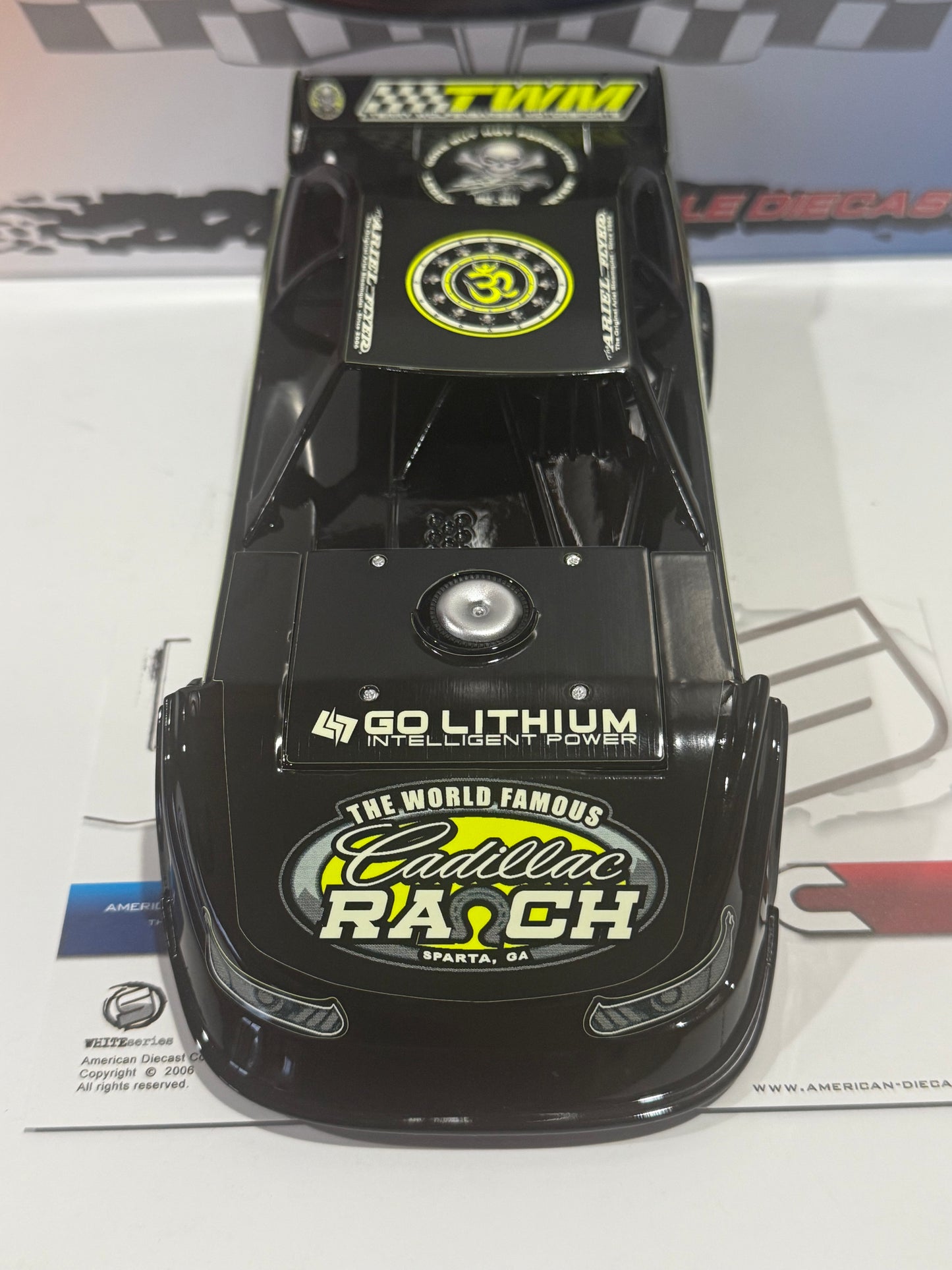 1/24 ADC Scott Bloomquist 2024 Cadillac Ranch Petroff Towing Dirt Late Model