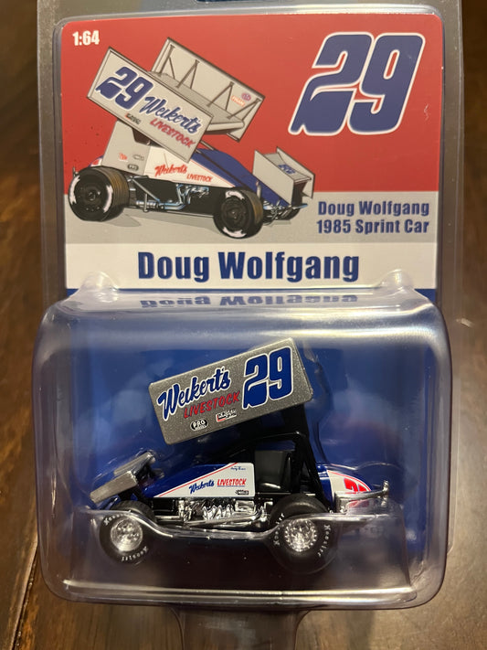 1/64 Racing Champions Doug Wolfgang 1985 Sprint Car