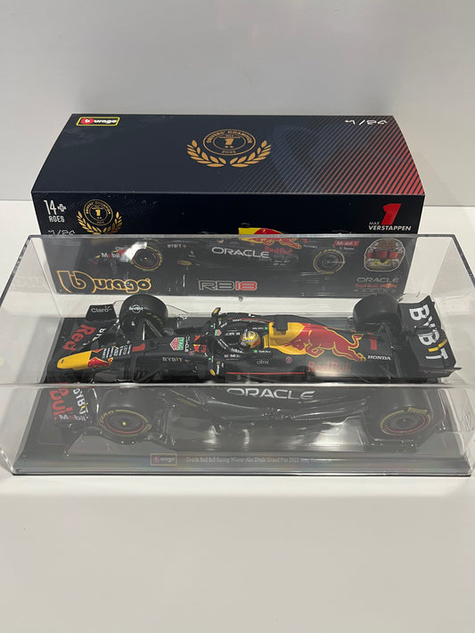 1/24 Burago #1 Max Verstappen Oracle Red Bull RBI8