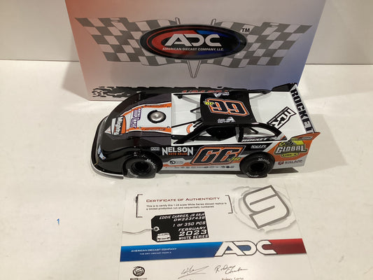 1/24 ADC 2023 #66 Eddie Carrier Jr Global Truck Dirt Late Model