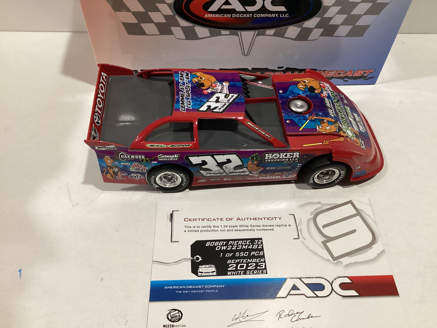 1/24 ADC Bobby Pierce 2023 Dirt Late Model