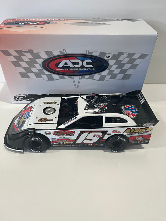 1/24 ADC Ryan Gustin #19R Cooney Motorsports 2024 Dirt Late Model