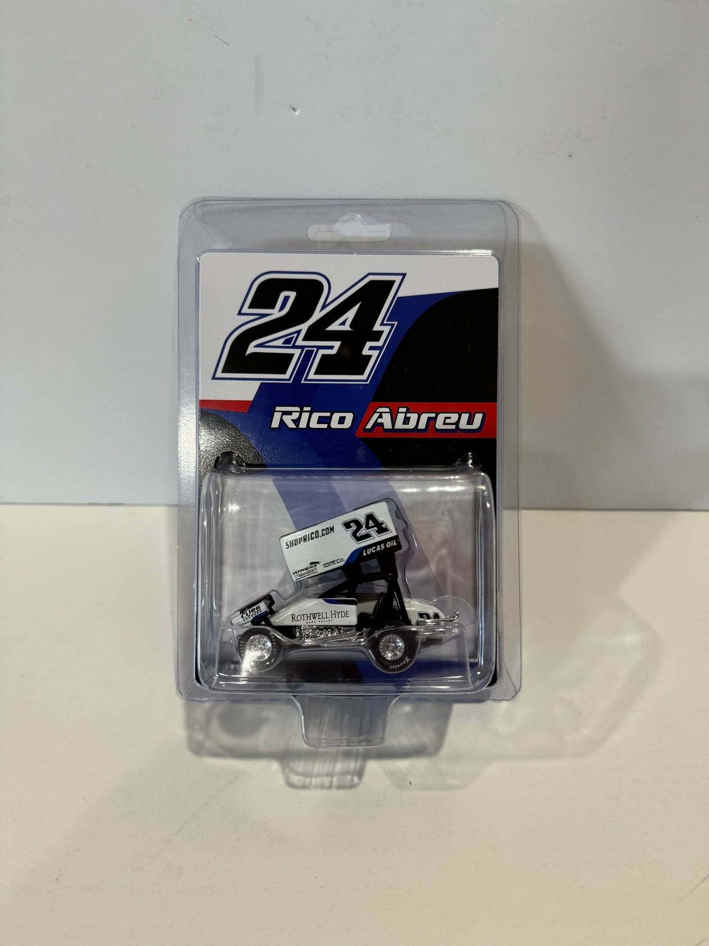 1/64 Round 2 2023 #24 Rico Abreu ShopRico.com Rothwell Hyde Sprint Car