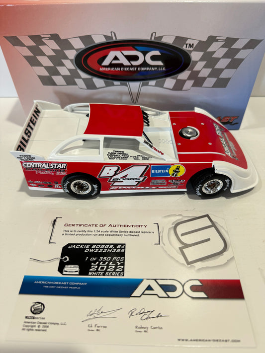 1/24 ADC 2022 #4B Jackie Boggs Central Star Drilling Swartz Dirt Late Model