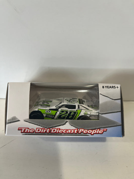 1/64 ADC Tyler Carpenter #28 Holdren 2024 Dirt Late Model