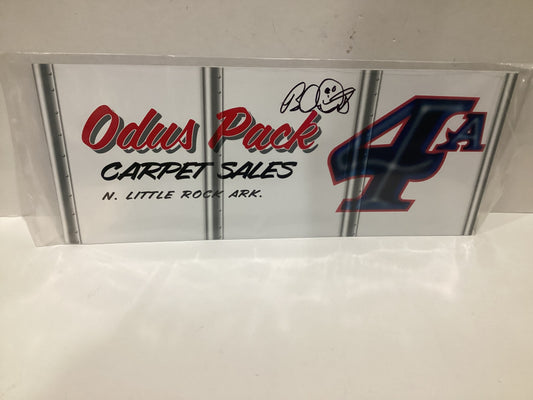 #4A Brad Doty 1985 Autographed Sprint Car Wing Panel