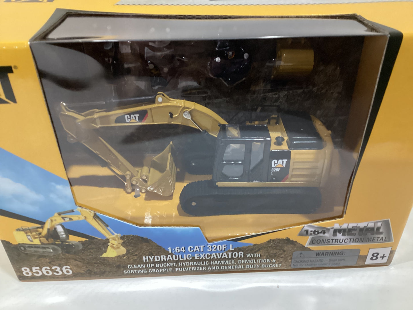 DM 1/64 CAT 320F L Hydraulic Excavator