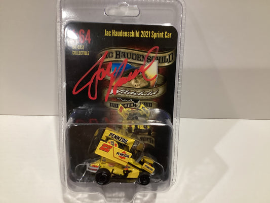 1/64 Acme Jac Haudenschild 2021 Sprint Car Autographed