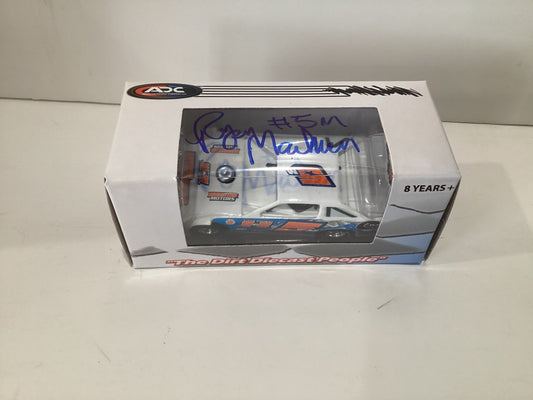 1/64 ADC 2024 #5M AUTOGRAPHED Ryan Markham Afterburner B&B Drain Red Series Dirt Late Model