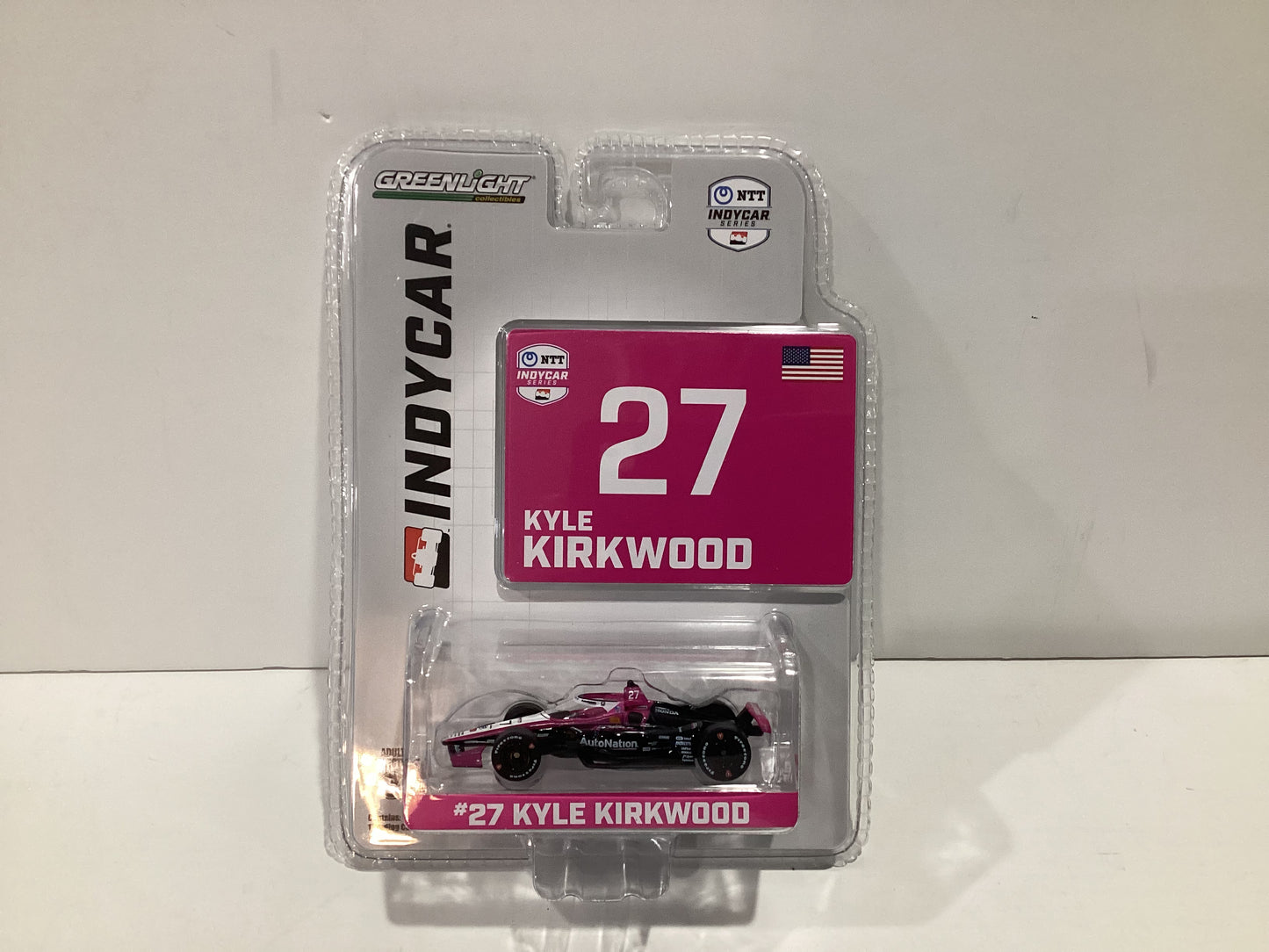 1/64 Greenlight #27 Kyle Kirkwood AutoNation 2024 Indy Car