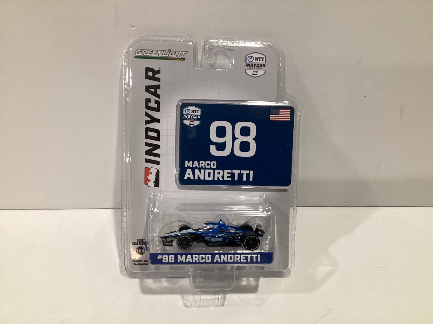 1/64 Greenlight #98 Marco Andretti Mapei 2024 Indy Car