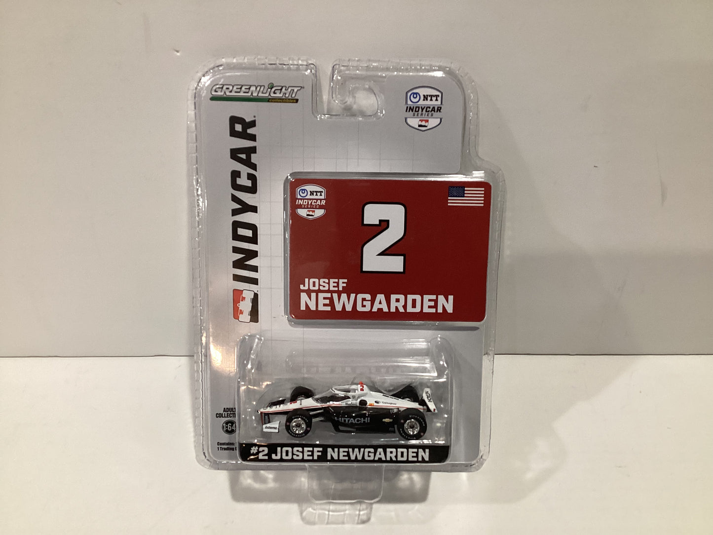 1/64 Greenlight #2 Joseph Newgarden Hitachi 2024 Indy Car