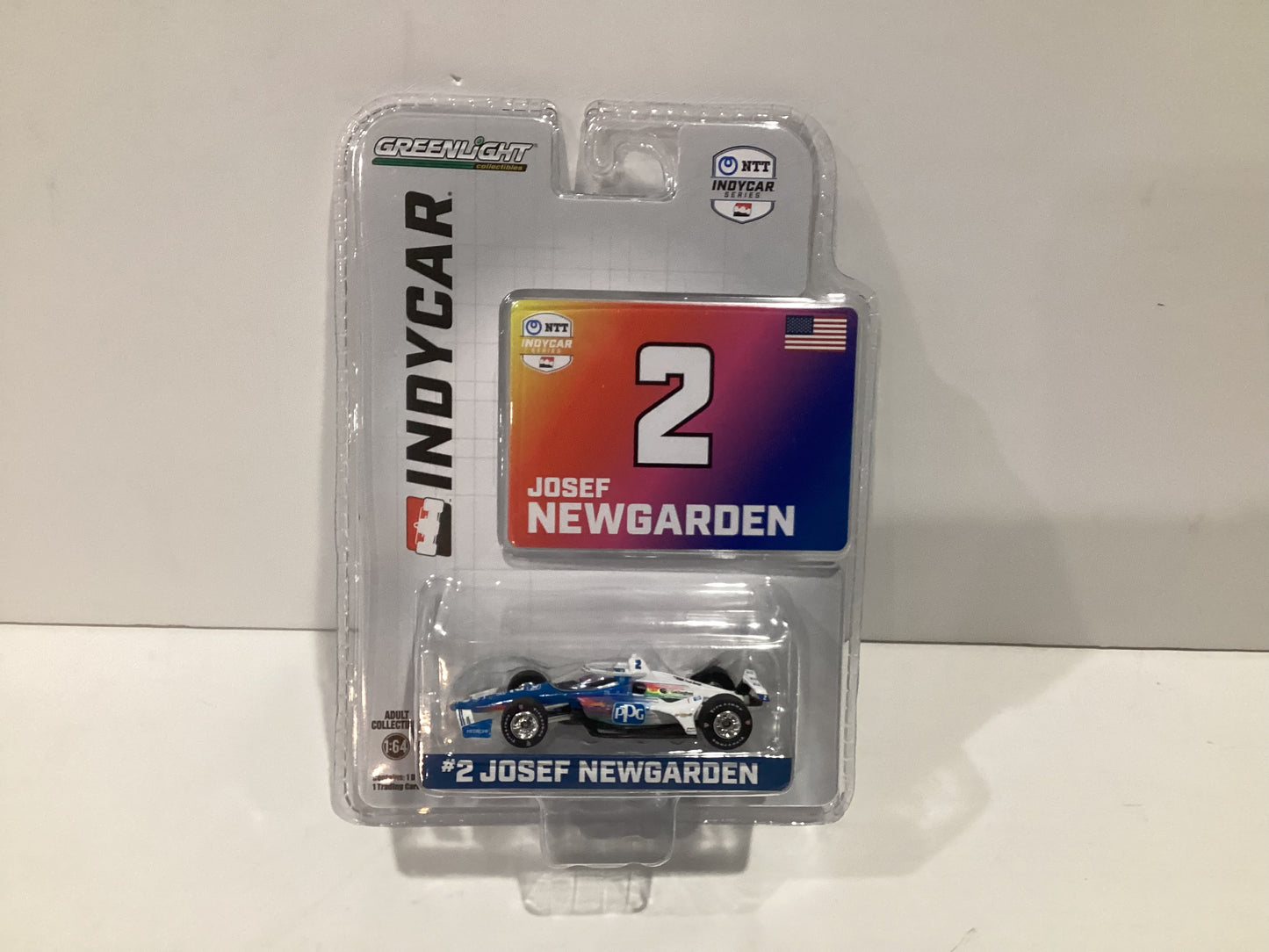 1/64 Greenlight #2 Josef Newgarden PPG 2024 Indy Car