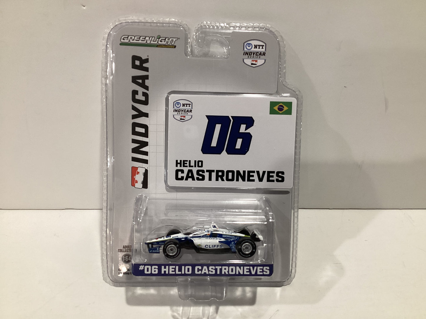 1/64 Greenlight #06 Helio Castroneves Cliffs 2024 Indy Car