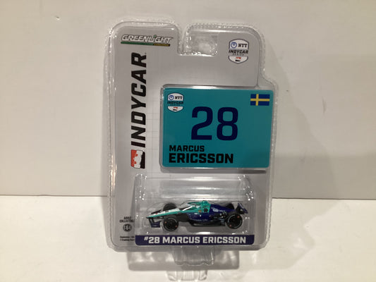 1/64 Greenlight #28 Marcus Ericsson Delaware Life 2024 Indy Car