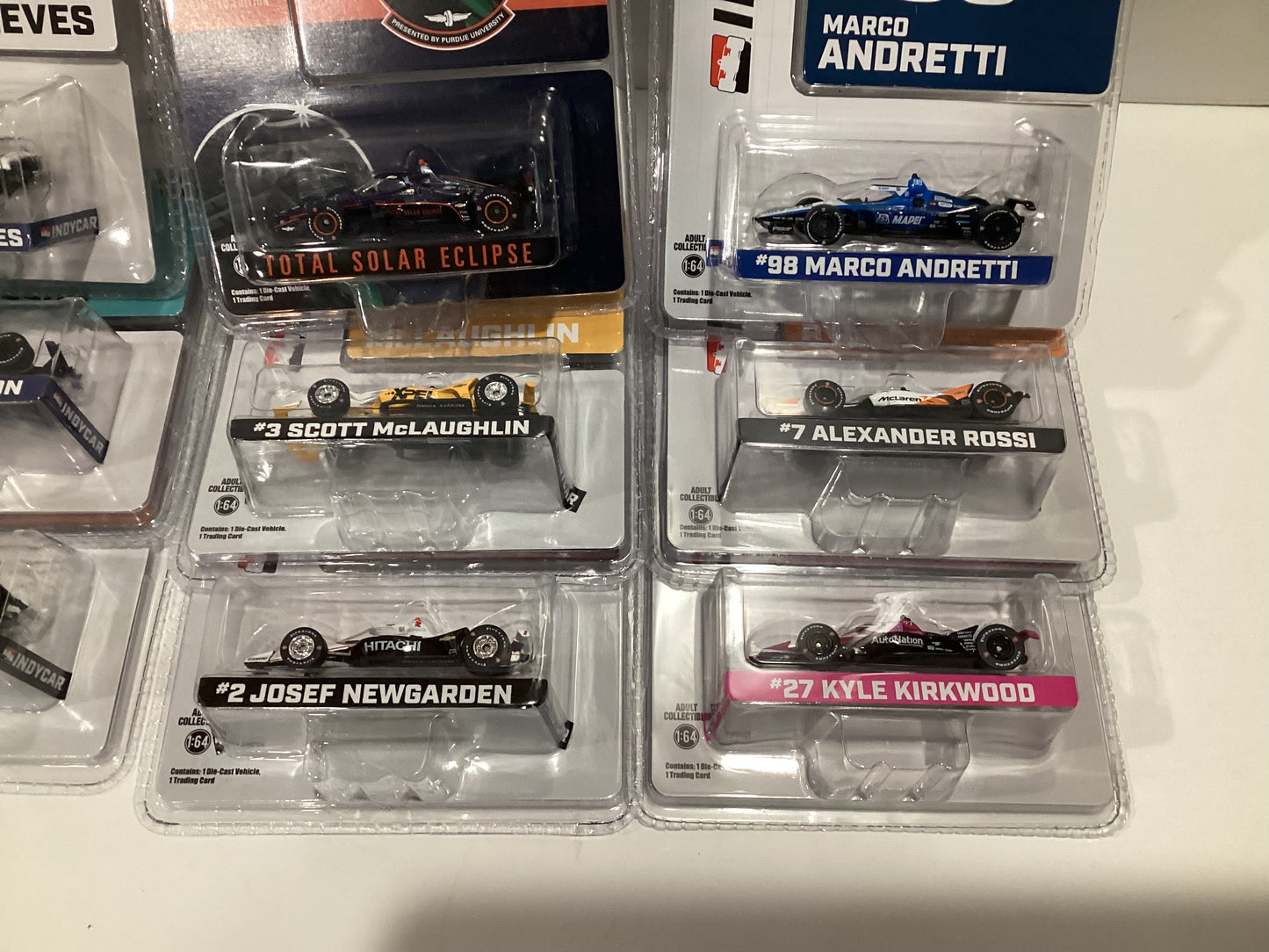 1/64 Greenlight 2024 Indy Cars (Lot of 12)