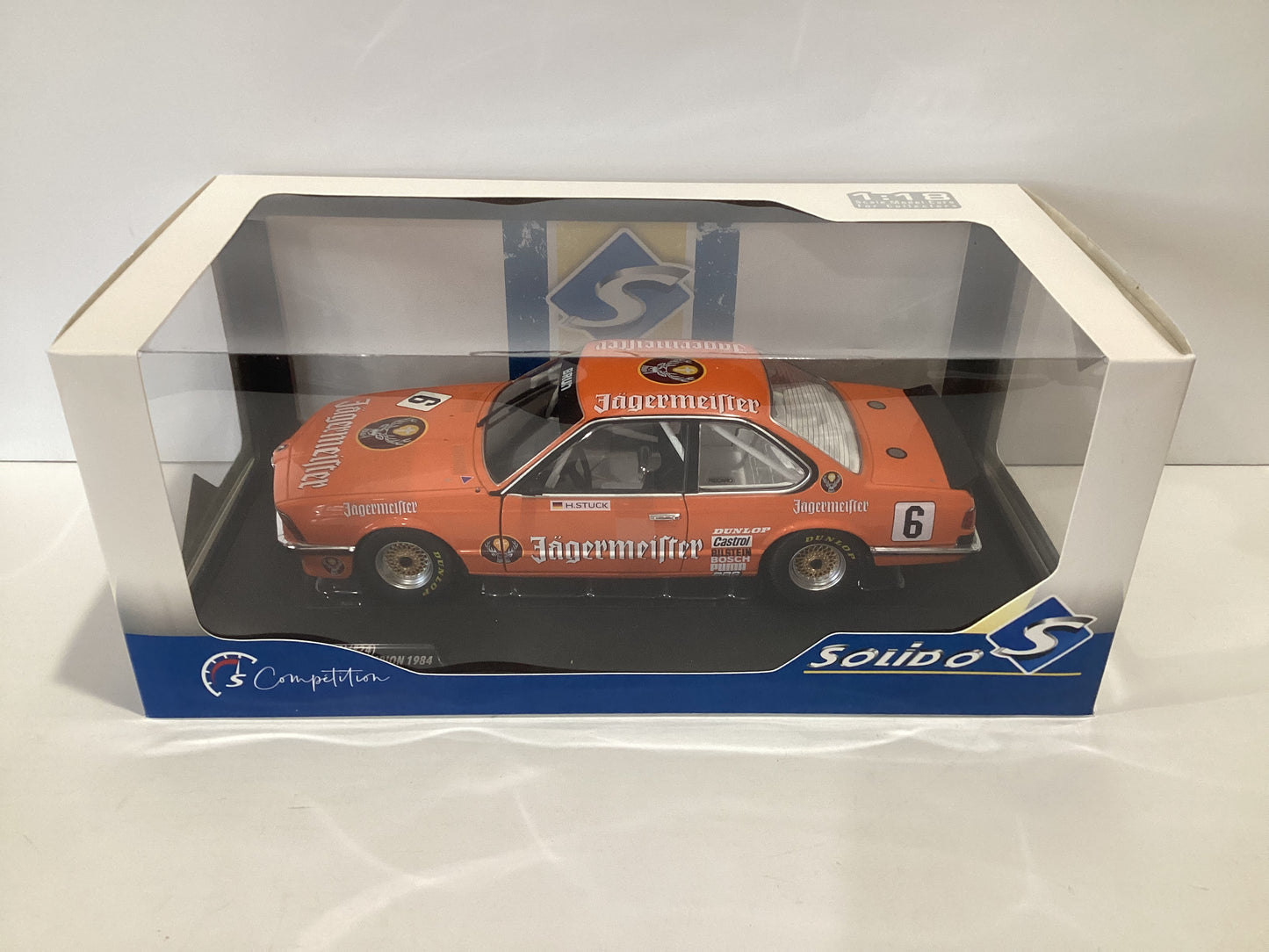 1/18 Solido BMW 635 CSI (E24) European Touring Car Champion 1984