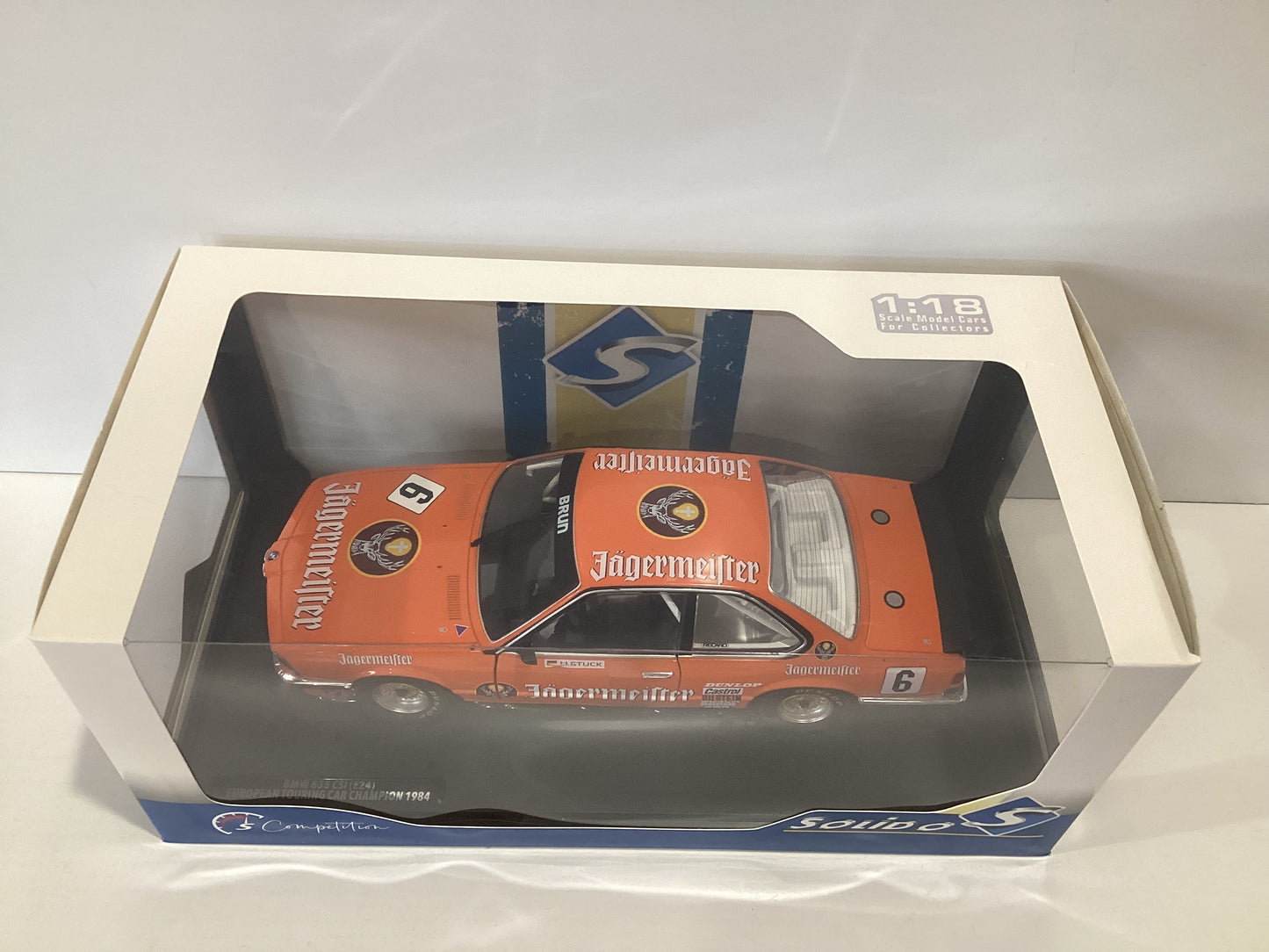 1/18 Solido BMW 635 CSI (E24) European Touring Car Champion 1984