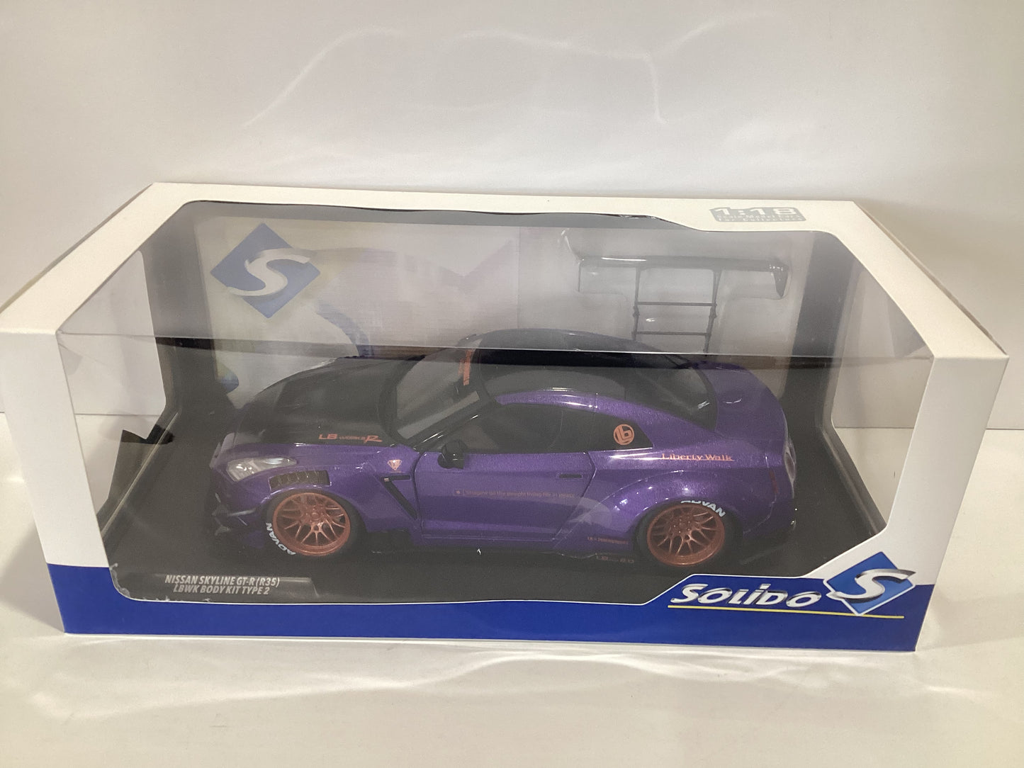 1/18 Solido Nissan Skyline GT-R (R35) LBWK Body Kit Type 2