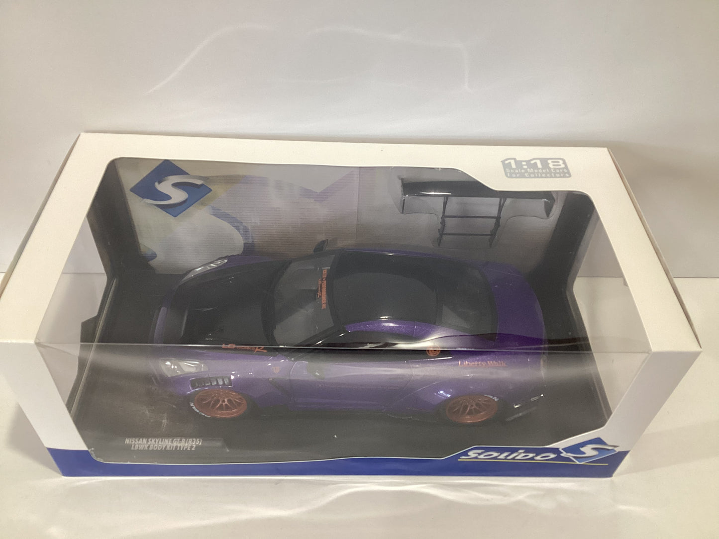 1/18 Solido Nissan Skyline GT-R (R35) LBWK Body Kit Type 2