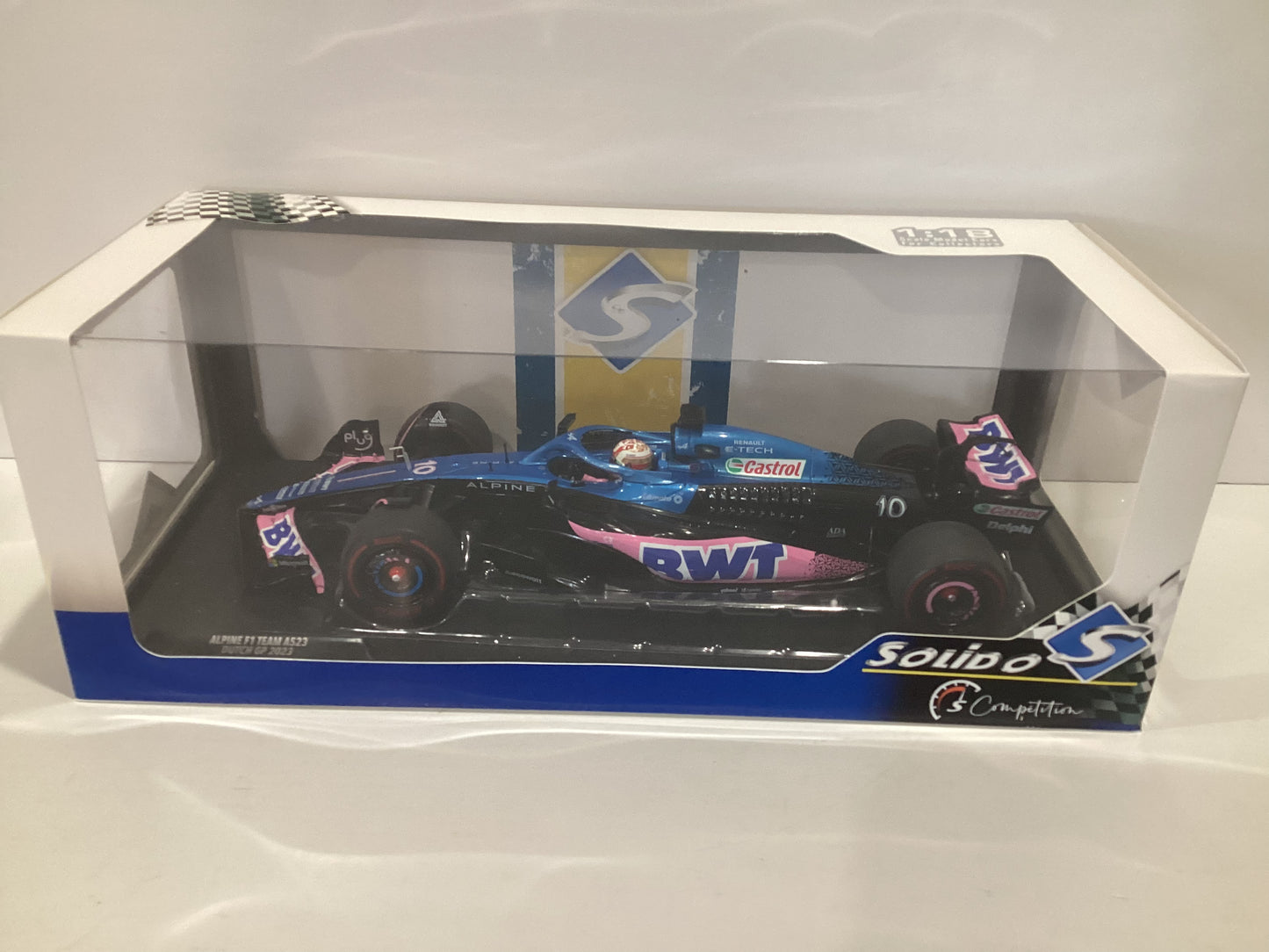 1/18 Solido Alpine F1 Team A523 Dutch GP 2023