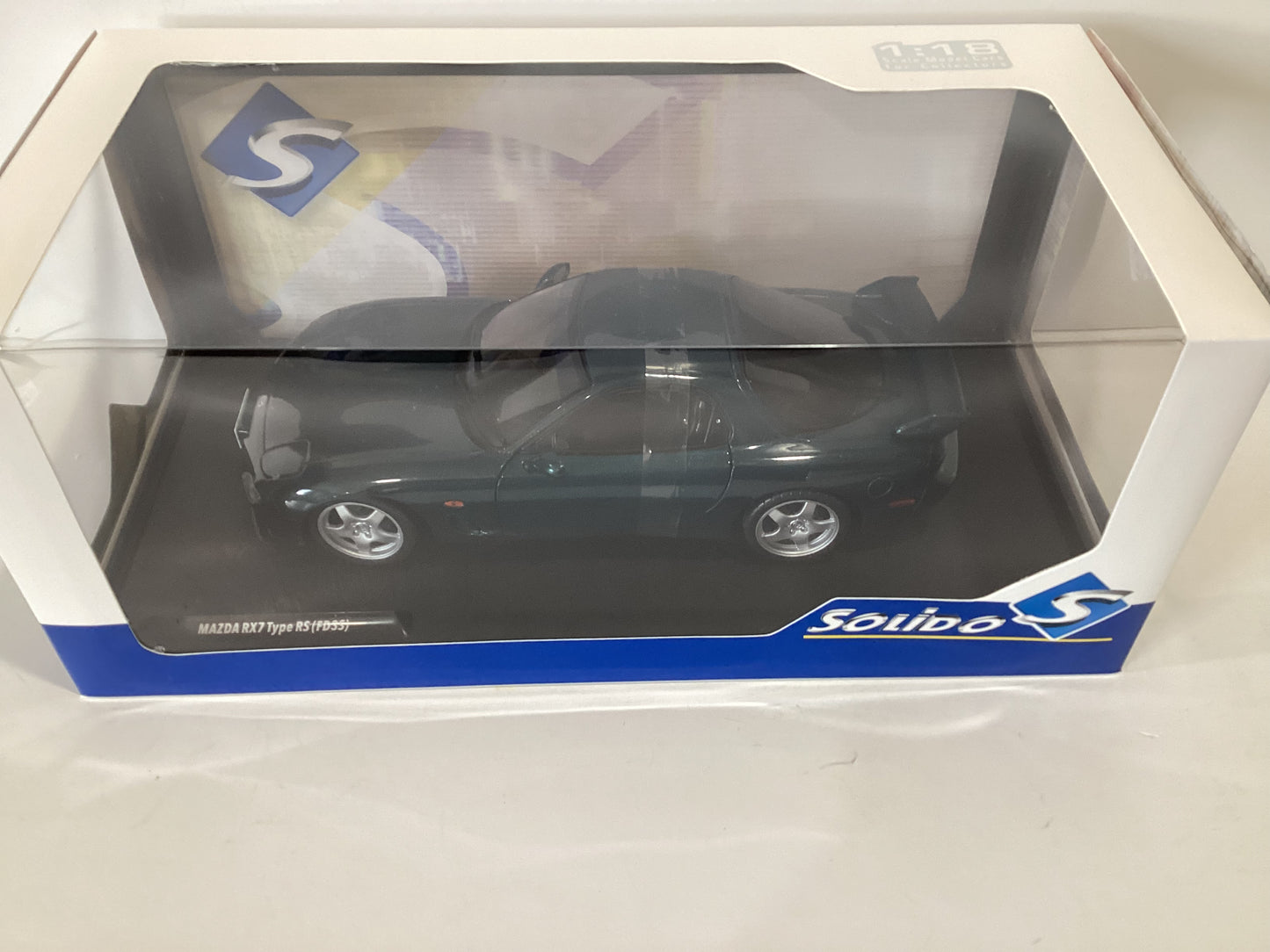 Solido 1/18 1994 Montego Blue Mica Mazda RX7 FD RS