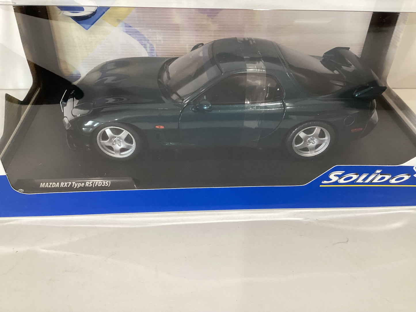 Solido 1/18 1994 Montego Blue Mica Mazda RX7 FD RS