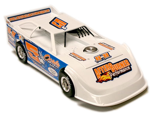 1/64 ADC 2024 #5M Ryan Markham Afterburner B&B Drain Red Series Dirt Late Model