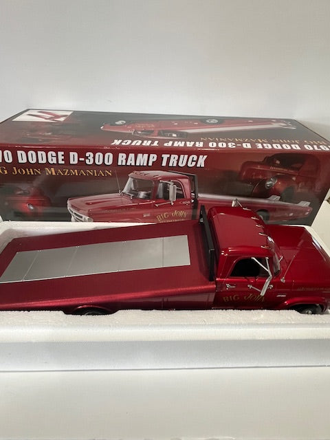 1/18 Acme John Mazmanian 1970 Dodge D-300 Ramp Truck